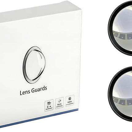 2-Pack Car Backup Camera Lens Protector, Ultra Clear Protective Film for Rear View Camera, Waterproof Anti-Fog Scratch Resistant Cover, Easy Stick Installation for Car Reversing Camera