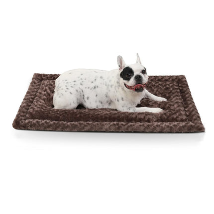 Alfombrilla lavable para cama de perro tamaño grande, almohadilla esponjosa para jaula de mascotas 48x30 XXL