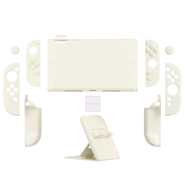 Hard Case for Nintendo Switch 2 with Extra Stand & Thumb Grip Caps | Split Design, Dockable Protective - photo 2