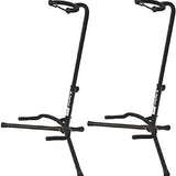 Velveteen Padded Tubular Guitar Stand - (2 Pack)