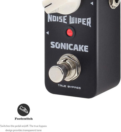 Noise Gate Effects Pedal Guitar Pedal Suppressor Guitar Effects Pedal 2 Modes True Bypass - photo 3