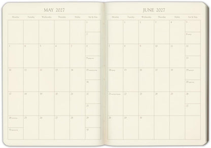Leather Desk Weekly Monthly Planner 2027 - photo 4