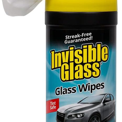 Invisible Glass 99611 3-Piece Auto Glass Cleaning Kit Includes Premium Glass Cleaner Spray, Wipes and (1) Microfiber Towel for Streak-Free Auto Glass Windows, Windshields & Mirrors