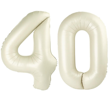 Number Balloons 5 Balloon Blue Birthday Decorations for Men Party, 40 Inch