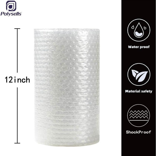 Bubble Cushioning Wrap 12 inch x 36ft x 2 Packing Rolls for Moving Boxes, Moving & Shipping Supplies - photo 2