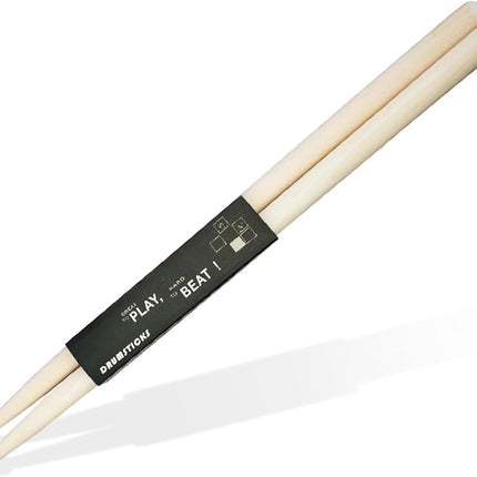 Drum Sticks Kids,5A Drumsticks for Drums,Oval Wood Tip Non-slip(1 Pair)