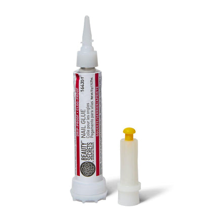 Drip & Clog Proof Nail Glue (1 Pack) Bundled with Zebra Cushion Nail File Medium Coarse 180/100 Grit - photo 4