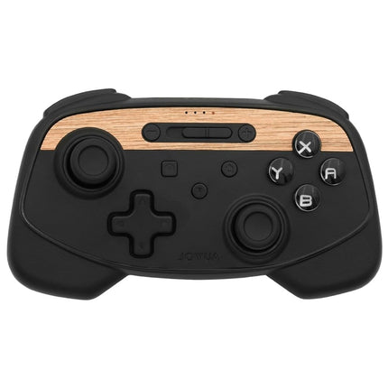 Jowua Multi-Device Wireless Controller Compatible for Tesla 2025 New Model Y Model 3/Y/S/X/cybertruck Compatible for Switch, one controller set, SPECIAL PROGRAMMED and DESIGN FOR TESLA WOOD [nintendo_switch,windows,ios,android]
