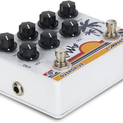 Caline DCP-05 KEY WEST Compressor Overdrive Effect Pedal Dual Guitar Pedal