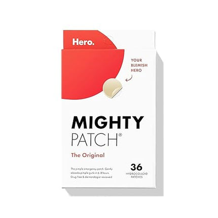 Hero Cosmetics Mighty Patch Original acne patches 36 count package display