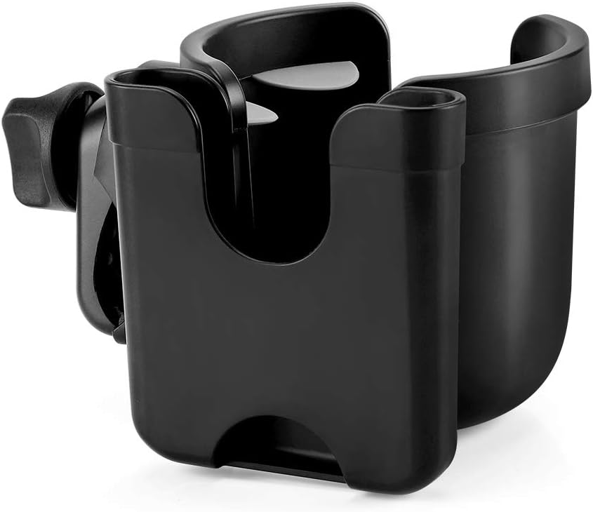 2-in-1 Stroller Cup Holder with Phone Holder
