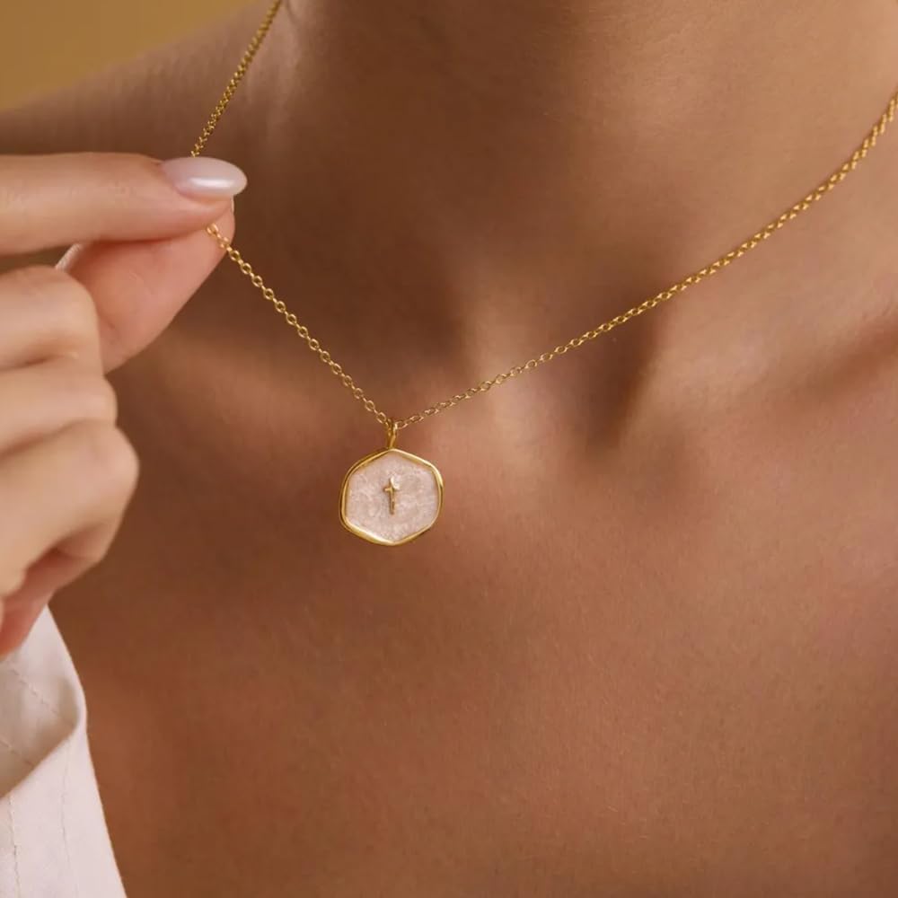 Teens Girl Gifts Gold Cross Necklaces Women Teenage Confirmation Gift 8 10 12 Year Old Birthday Daughter - photo 2
