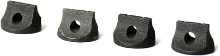 Concert-level Erhu Bridges, Small Leaf Rosewood, Musical Instrument Parts, 2 Pieces (4pcs)
