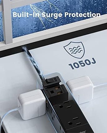Power strip - in use with devices
