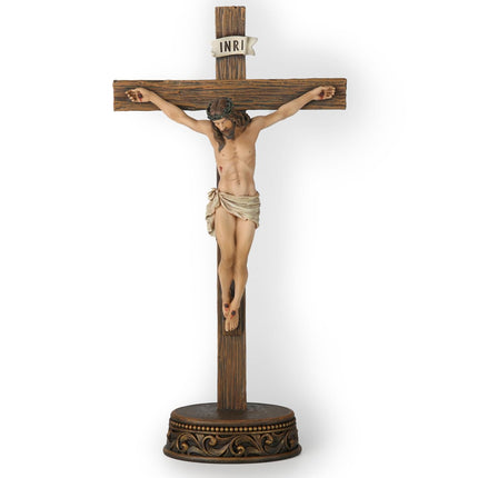 Catholic Crucifix Wall Cross 10"H Jesus Cross Wall Decor
