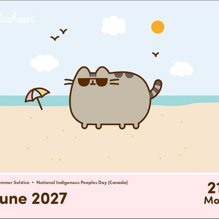 Pusheen 2027 Day-to-Day Calendar