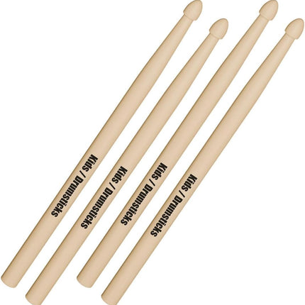 Drum Sticks Kids,Drumsticks For Kids, 12 Inch Maple Drum Sticks, Kids Drum Sticks,Musical Instrument Percussion Accessories, Drumsticks For Students, Beginners (2 Pairs)