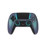 Chrome Blue Wireless Pro Controller with Hall Effect Joystick