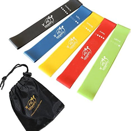 Fit Simplify Resistance Bands - workout exercises