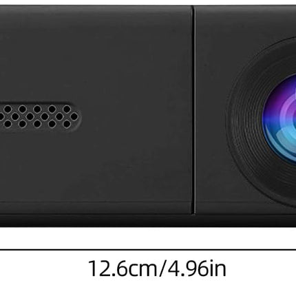 Portable Mini Projector, Screen Projectors with Built-In Speakers, Outdoor/Indoor Movie Projector, Support Phone or Laptop Connect