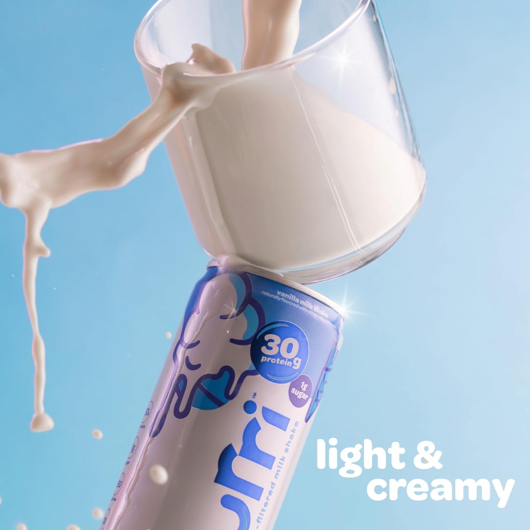 30g Protein Ultra-Filtered Vanilla Milk Shake, Lactose Free - 11 fl oz, 10 Cans - photo 4