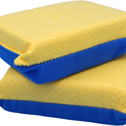 Sponge - Window Cleaner Tool for Car Windshield, Mirrors, Glass - Non-Scratch, Super Absorbent Window Cleaning Sponges - Car Cleaning Supplies 2-Pack - 6 X 4.5 X 2 in