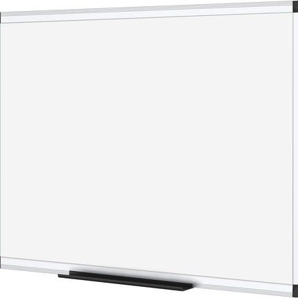 VIZ-PRO Magnetic Dry Erase Board, 36 X 24 Inches, Silver Aluminium Frame