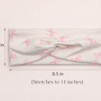 Soft Stretchy Headbands (One Size Fits Most), 1 Piece (Turquoise Chevron Arrows)