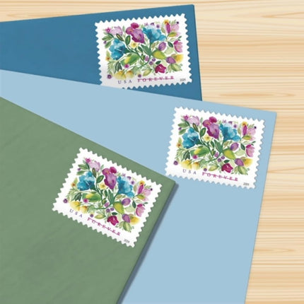United States Postal Service Celebration Blooms (Sheet of 20) Forever Postage Stamps Scott #5849