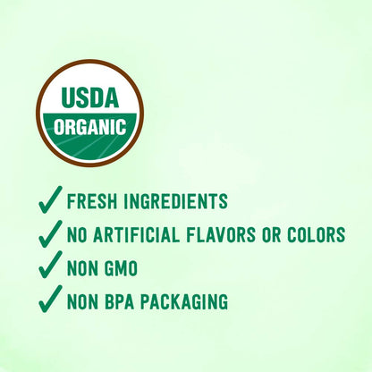 Organic Baby Food Fruit Variety Pack, 4 oz, Pack of 12 - photo 5