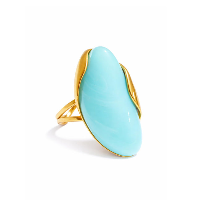Colorful Chunky Statement Rings for Women Large Acrylic Resin Jewelry