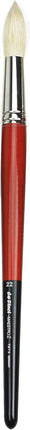 da Vinci Hog Bristle Series 7055 Maestro 2 Artist Paint Brush, Straight Edge Spalter with Red Handle, Size 60