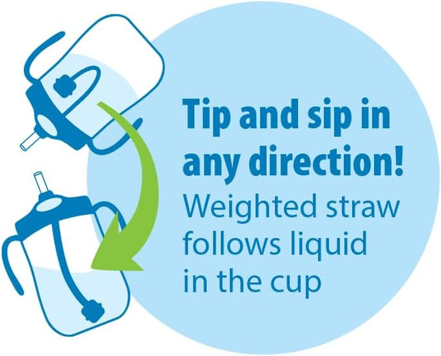 Baby's First Straw Cup, Training Cup with Weighted