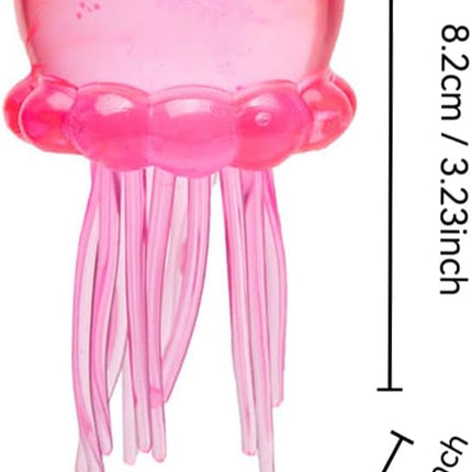 Jellyfish Squeeze Toys, Drop Malt Sugar Balls Relieve Stress, Sensory Toy with a Super Solid Squish for Adult, Squishy Ultra Squishy and Moldable Slow Rise