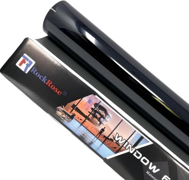 1% Premium Carbon Car Window Tint Film 12 in x 100FT 2PLY Charcoal