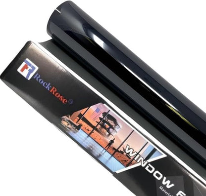 1% Premium Carbon Car Window Tint Film 12 in x 100FT 2PLY Charcoal