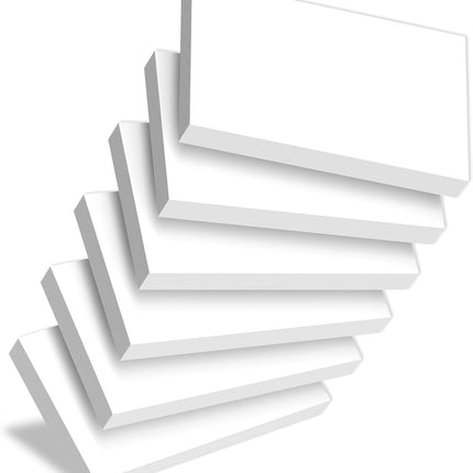 Blank Index Cards 3x5, 300 Pcs White Index Cards Blank, Double-Sided Blank Flash Cards, White Note Cards 3x5, Premium Bright Flashcards For Studying, Notecards No Lines for Office, School, and Home