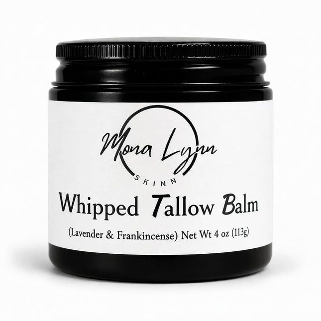 Grass Fed Tallow Balm Lavender Frankincense - Whipped Beef Tallow
