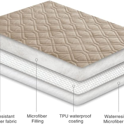 Ameritex Waterproof Blanket Reversible Dog Bed Cover Pet Blanket for Furniture Bed Couch Sofa