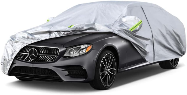 6-Layer Custom-Fit Waterproof Sedan Car Cover, 2004-2025