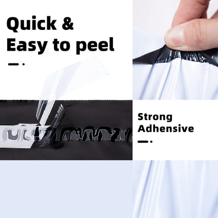 100 Pcs 14.5x19 Inch Poly Mailers Shipping Envelopes, Strong Adhesive Sealing, Waterproof, and Tear-resistant Postal Mailing Bags for Clothing and Accessories
