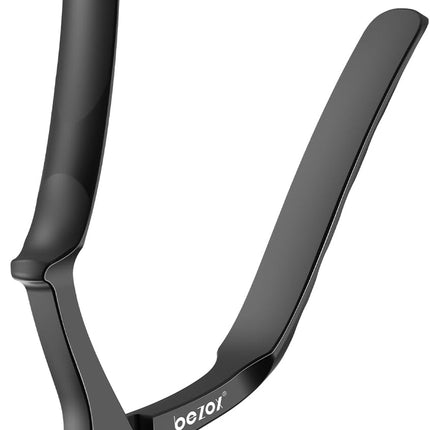 BEZOX Long Handle Toenail Clippers for Seniors – Wide Open Jaw Toe Nail Clippers for Thick Nails for Seniors, Ergonomic Nails Clipper for Thick Nails, Easy Reach Design for Limited Mobility - Black