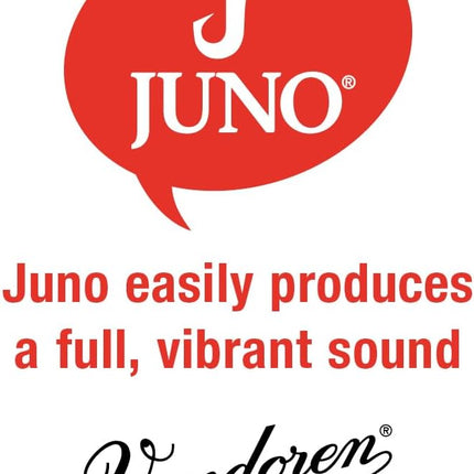 Vandoren JUNO Bb Clarinet Reeds, Strength 1.5, Box of 10, JCR0115