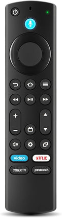 Replacement Remote for Fire Smart TV, Compatible with Insignia Toshiba TCL Hisense Fire Smart TV, Simple Setup, Voice Control, 1-Year Warranty - Not for Roku OS