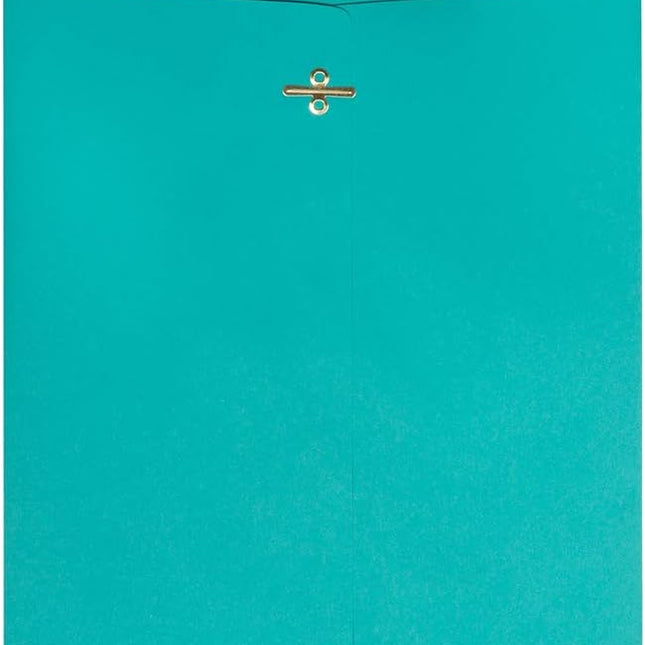 9 x 12 Colored Envelopes with Clasp Closure