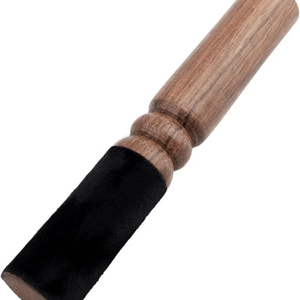 Tibetan Singing Bowl Mallet - Suedes & Leather Wrapped Wooden Strikers, Meditation Mallet Sound Bowl Stick Buddhas Musical Instruments for Meditation Bowls, Yoga, Sound Healing & Relaxation