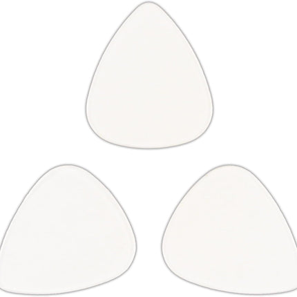 Celluloid Clear Guitar Or Bass Pick - 0.71 mm Medium Gauge - 351 Shape - 12 Pack