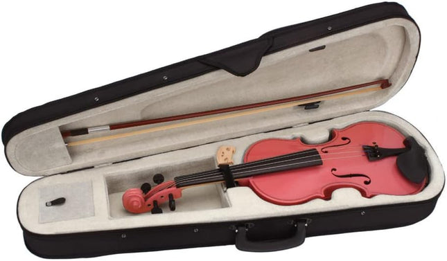 1/4 Size Acoustic Violin Kit Bow & Rosin Beginners - image 2