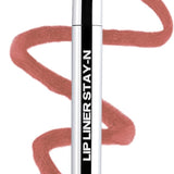 Lip Liner Peel Off Lip Stain — Long Lasting Waterproof Lip Tint with Hyaluronic Acid & Vitamin E — Transfer Proof Matte Finish, Vegan & Cruelty-Free (p-INKED)