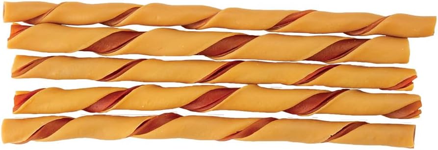 Twist Sticks, Made With Real Bacon And Cheese Flavor, Rawhide-Free Chews For Dogs, 50 Count - photo 3